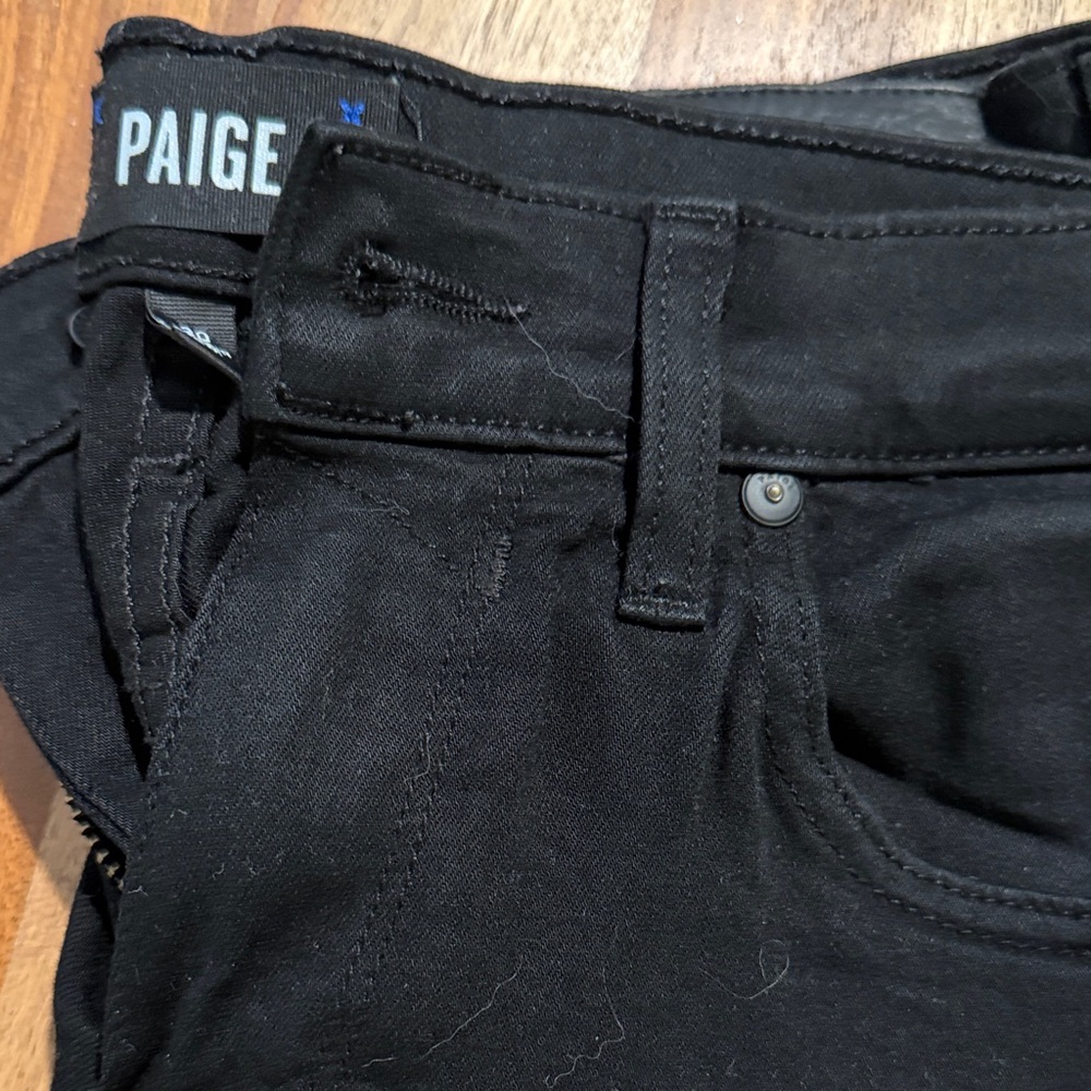 Men’s Paige Federal Black Pants Waist Size 30
